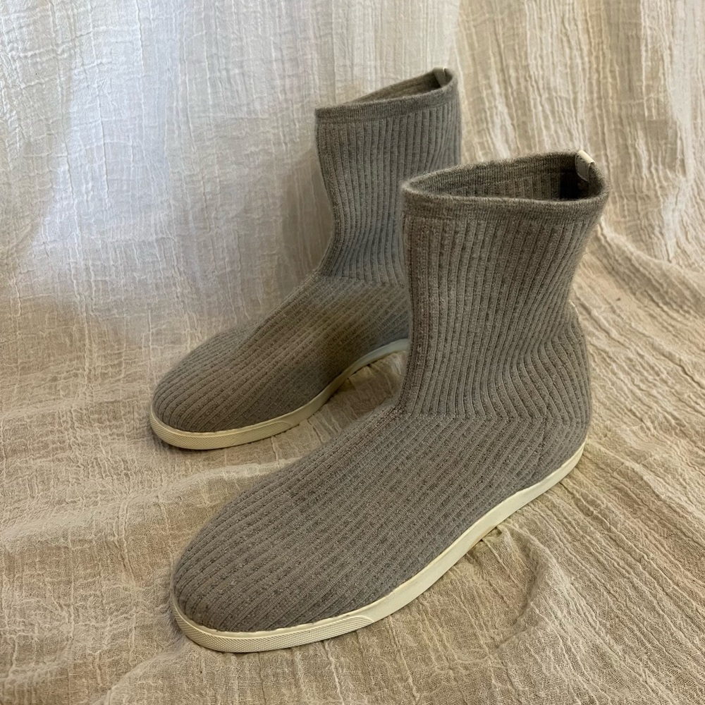 The Row Dean Cashmere Boots